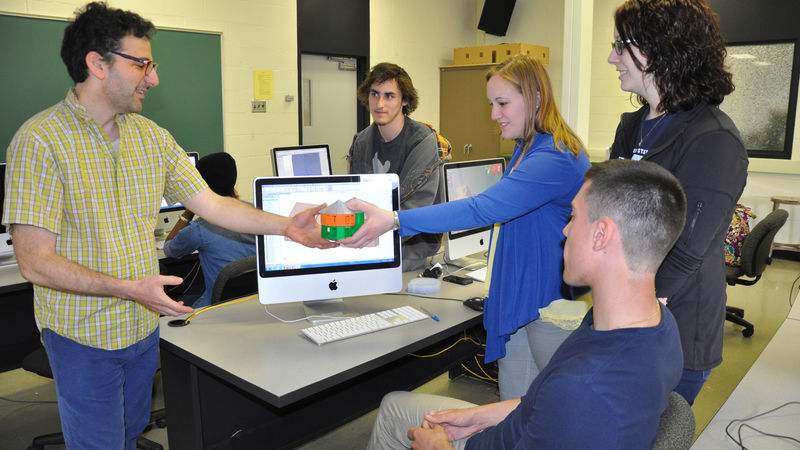 professor teaches at computer Professor teaches at computer
