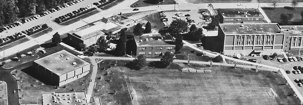 Historical Photo of Penn State Greater Allegheny's Campus taken from above