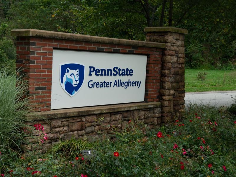 Penn State Greater Allegheny Marquee sign
