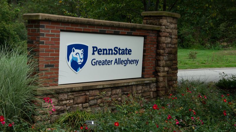 Penn State Greater Allegheny Marquee sign