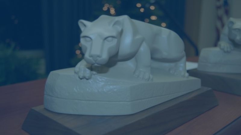 blue lion statue blue lion statue
