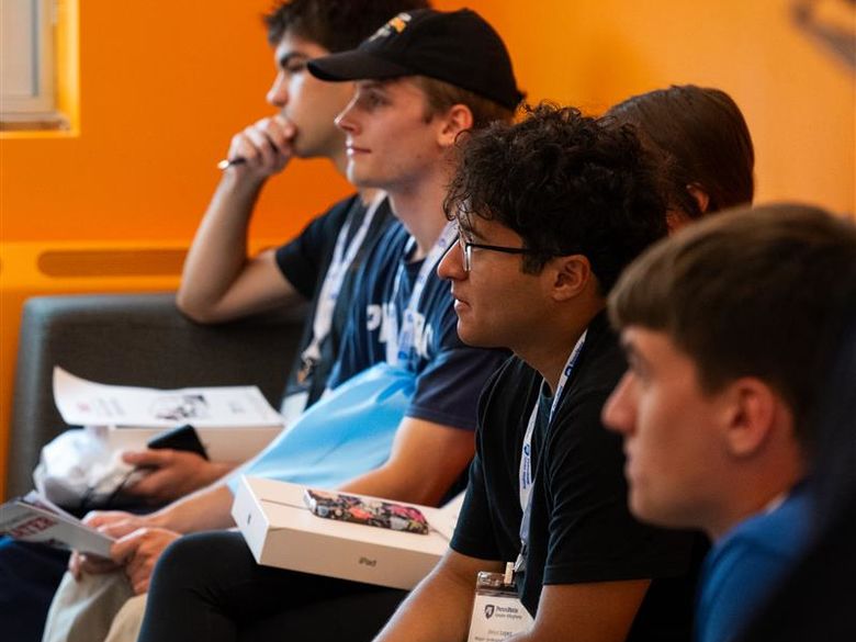 students paying attention to a lesson