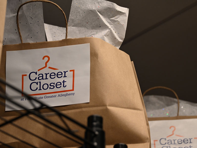 Career Closet brown bag
