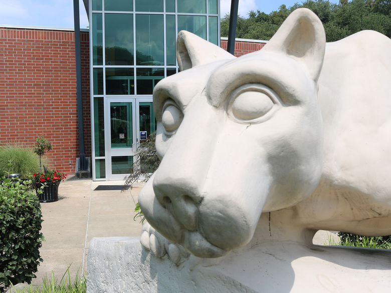 Lion Shrine Statue at Penn State Greater Allegheny
