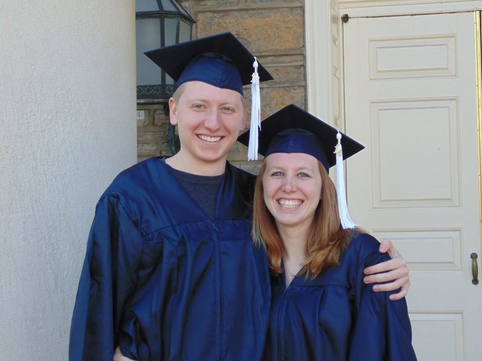 two graduates