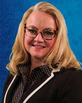 woman smiling