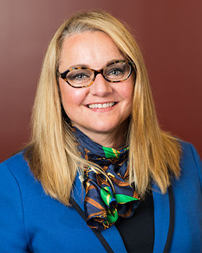woman smiling