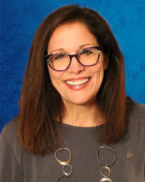 woman smiling