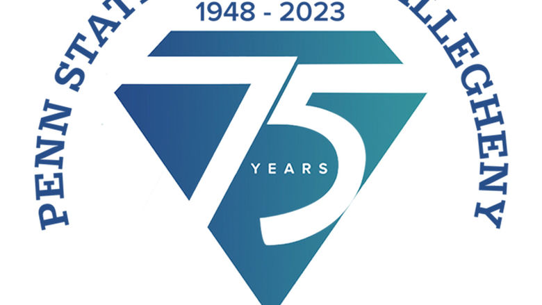 Penn State Greater Allegheny 75th Anniversary Logo