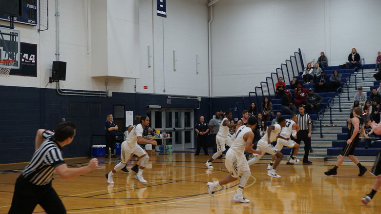 Basketball Players in Action
