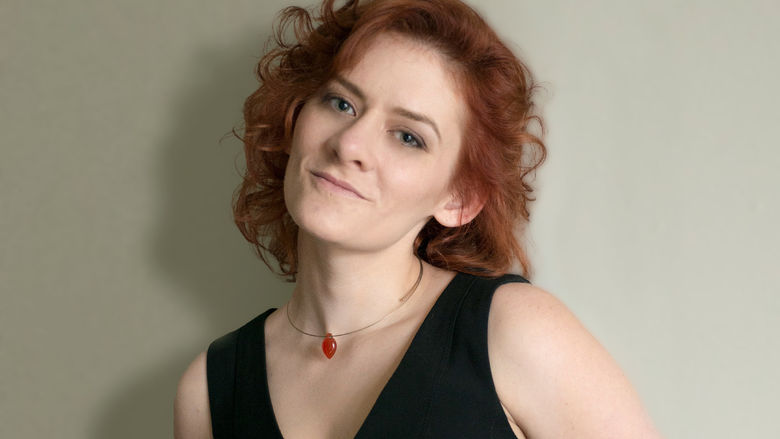 Woman smiling