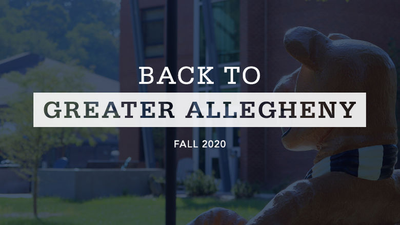 Back to Greater Allegheny - Fall 2020