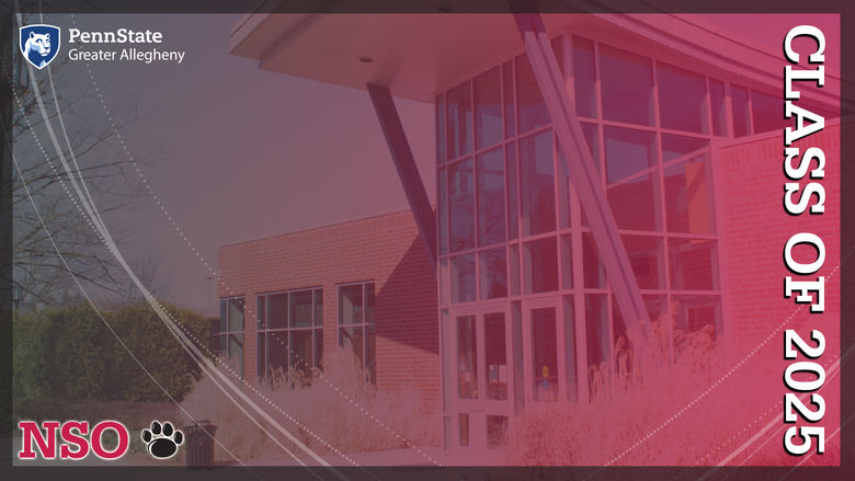 Student Community Center with text - class of 2025