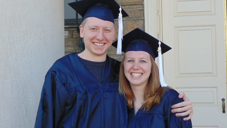 two graduates