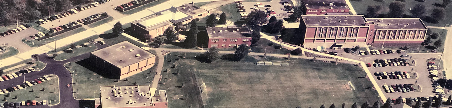 Early Aerial View of Greater Allegheny Campus